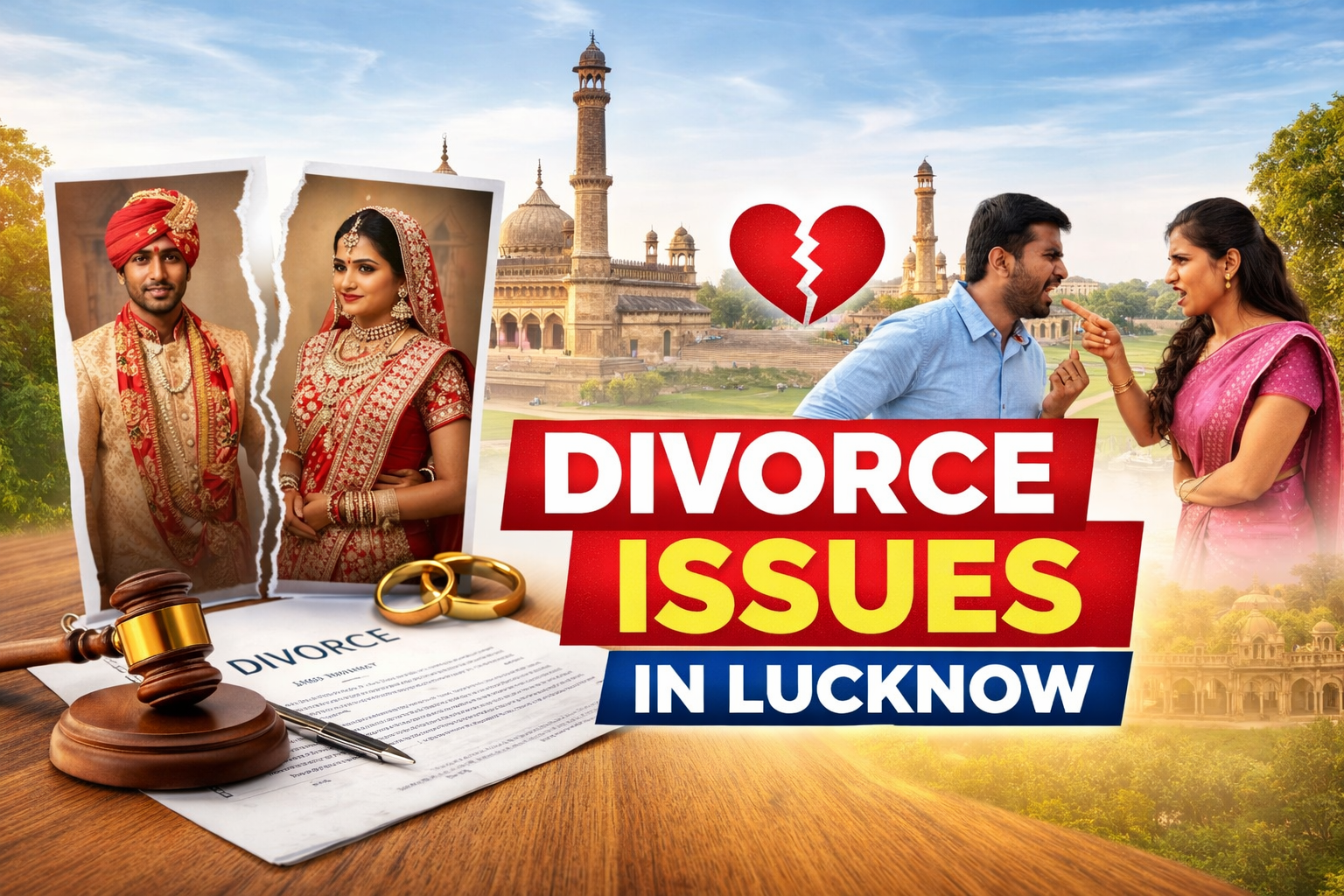 Divorce Lucknow - Mutual Divorce, Contested Divorce, Family Court Legal Help
